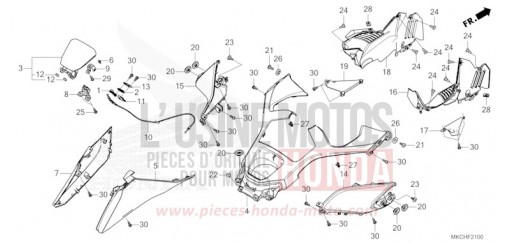 COUVERCLE GL1800M de 2021